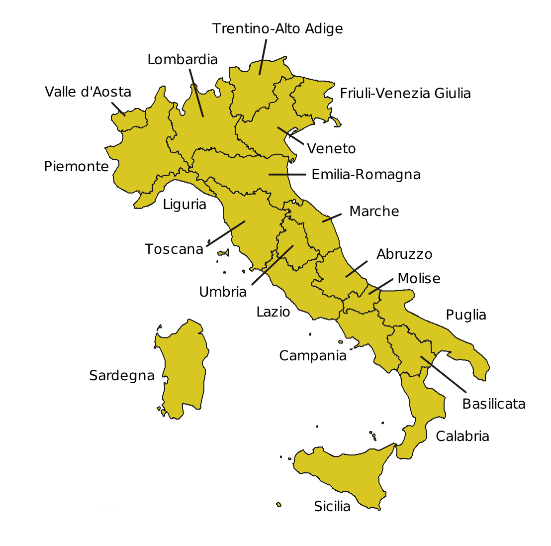 Emilia-Romagna wijnen